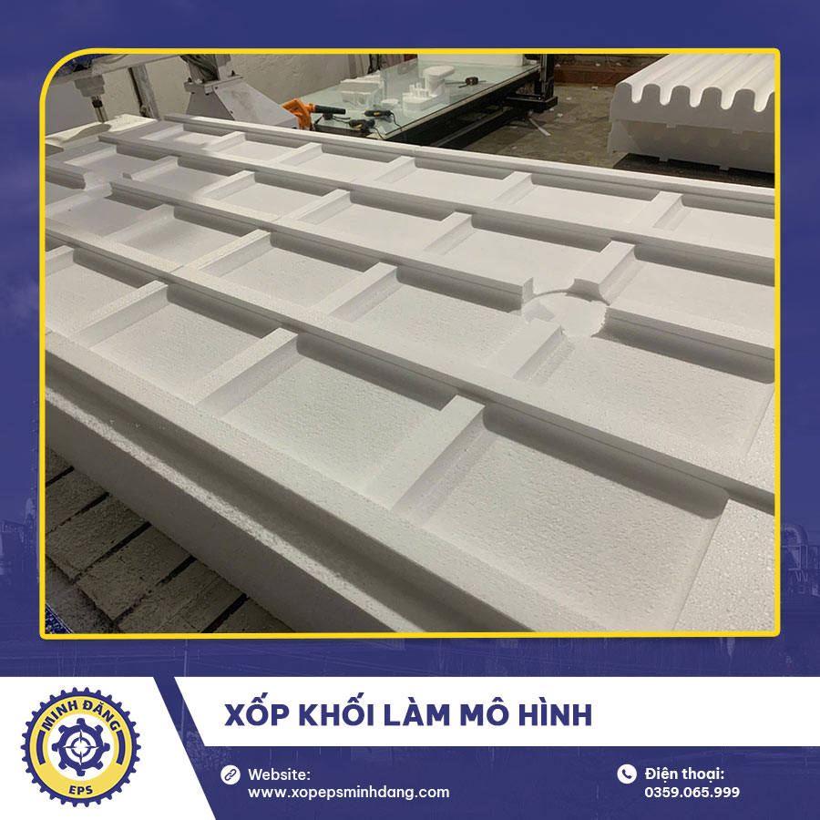 Xốp khối làm mô hình