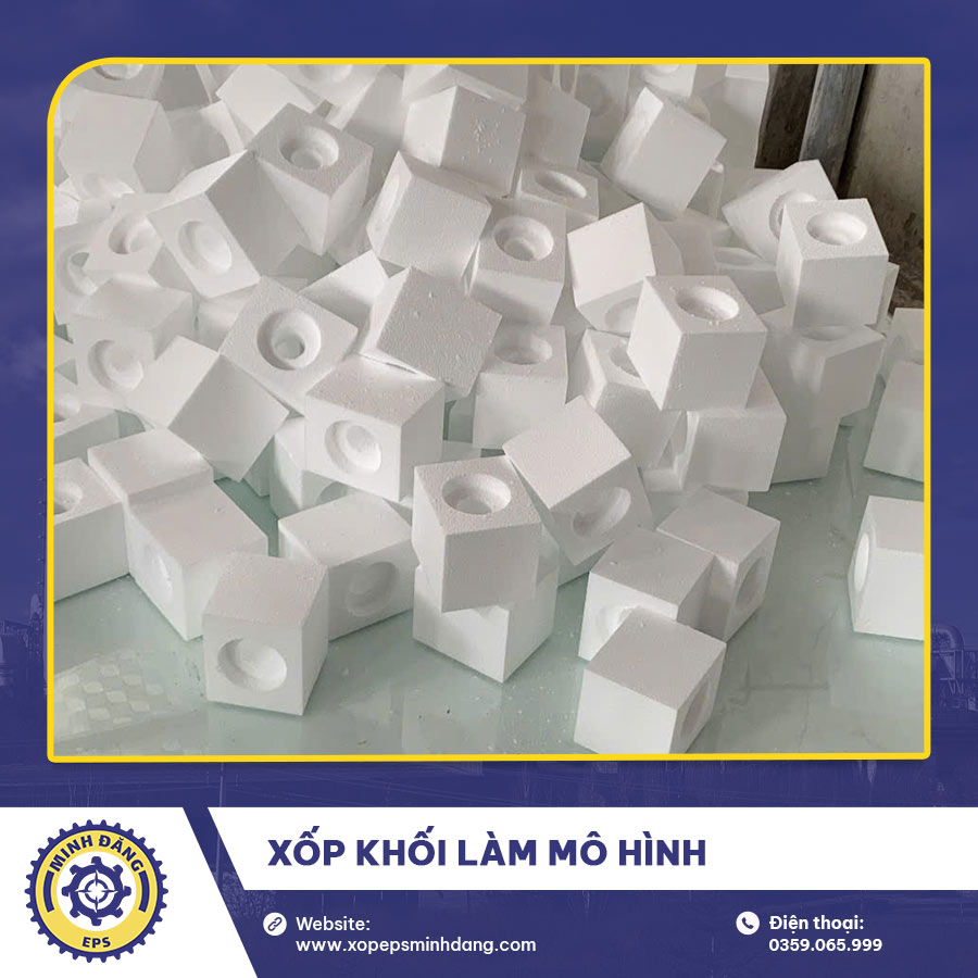 Xốp khối làm mô hình