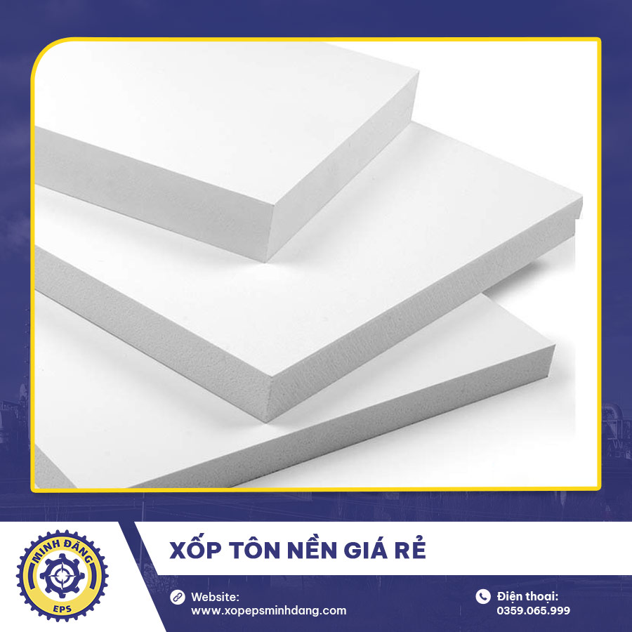 Xốp tôn nền giá rẻ